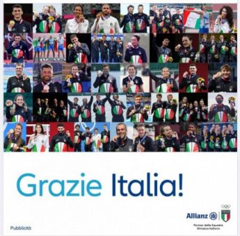 Allianz partner della nazionale italiana olimpica
