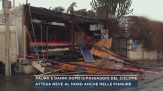 Paura e danni dopo il passaggio del ciclone