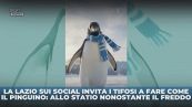 La Lazio e il video col pinguino