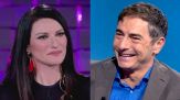 Stasera in tv (14 giugno), Marco Liorni non si vuole 'far battere' da Laura Pausini: la risposta di Rai 1