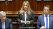 Meloni: condanniamo qualsiasi forma di violazione cessate fuoco