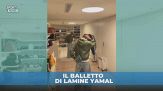 Lamine Yamal è nel flow: balla a tempo