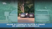 Allegri il primo a Milanello