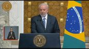 Medio Oriente, Lula al Cairo: nessuna giustificazione per risposta israeliana contro Hamas