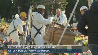 Lilly, riesumato il corpo a Trieste