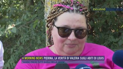 Pierina, la verità di Valeria sugli abiti di Louis