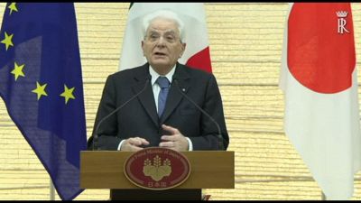 Mattarella: nuovo slancio alla collaborazione con il Giappone