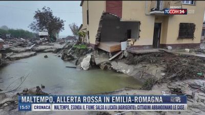Breaking News delle 16.00 | Maltempo, allerta rossa in Emilia Romagna