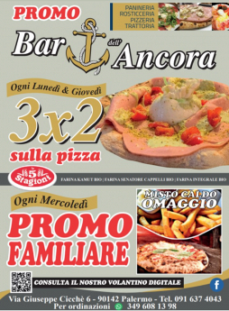 Bar Dell'Ancora Promo Pizza