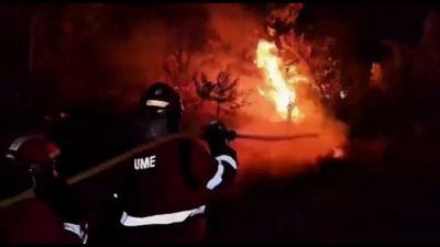 Spagna, incendio boschivo devasta oltre 20.000 ettari in Andalusia