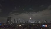 Missili e droni notte di fuoco