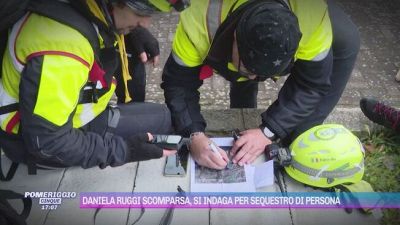 Daniela Ruggi scomparsa, si indaga per sequestro di persona