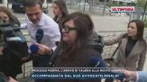 Processo Pierina, l'arrivo di Valeria alla nuova udienza