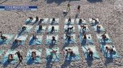 Yoga e beach soccer