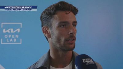 Musetti non si arrende