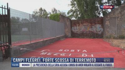 Breaking News delle 11.00 | Campi Flegrei, forte scossa di terremoto