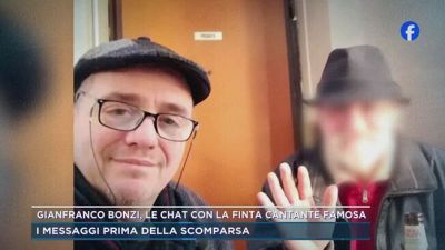 Gianfranco Bonzi, le chat con la finta cantante famosa