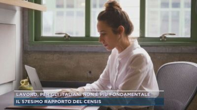 Lavoro, per gli italiani non è più fondamentale
