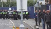 Milan, tifosi scortati allo stadio del Bournemouth
