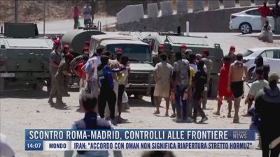 Breaking News delle 14.00 | Scontro Roma-Madrid, controlli alle frontiere