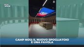 Camp Nou: spogliatoi da favola