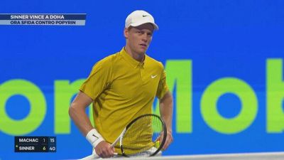 Sinner vince a Doha