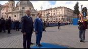 La Polizia di Stato compie 172 anni, la cerimonia in Piazza del Popolo a Roma