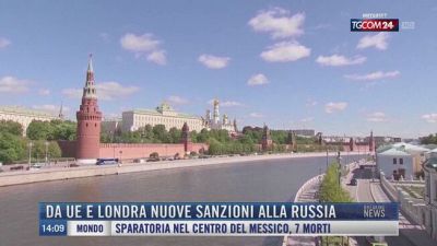 Breaking News delle 14.00 | Da Ue e Londra nuove sanzioni alla Russia
