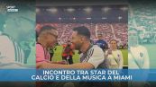 L'incontro tra Daddy Yankee e le star dell'Inter Miami