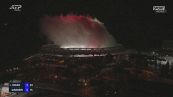 Incredibile a Roma: i fuochi d'artificio interrompono Jodar-Darderi