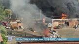 Esplode pompa di benzina a Roma: decine di feriti, 2 gravissimi
