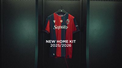 Bologna, presentata la maglia home 2025/26
