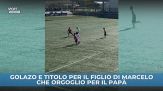 Liam, orgoglio di papà Marcelo