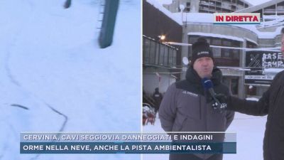 Danni ai cavi della seggiovia, parla il presidente di Cervino Spa