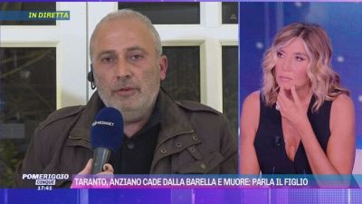 Taranto, anziano cade dalla barella e muore: parla il figlio