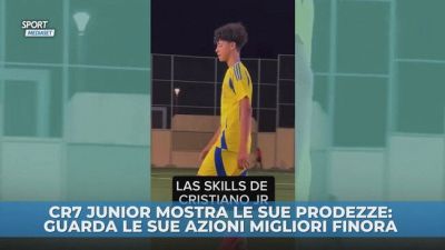 Le magie di CR7 Junior