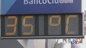 Caldo torrido fino a venerdì