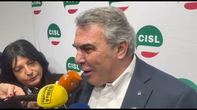 Sbarra (Cisl): L'organizzazione mi chiede di rimanere impegnato