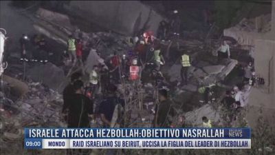 Breaking News delle 9.00 | Israele attacca Hezbollah: obiettivo Nasrallah