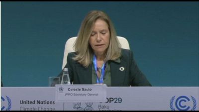 Cop29, Omm: allarme rosso clima, non rinunciare a obiettivo 1,5 gradi
