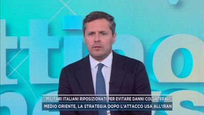 "Militari italiani riposizionati per evitare danni collaterali"