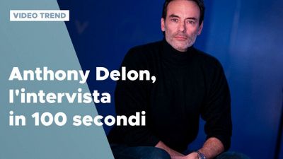 Anthony Delon, l'intervista in 100 secondi