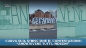 Curva Sud, forte contestazione