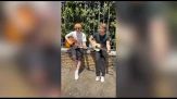 Alfa incontra Ed Sheeran a Roma e canta con lui "The A Team"