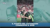 Catanzaro, il pianto che commuove il web