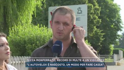 Nizza Monferrato, record di multe a un vigilante
