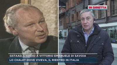Gstaad, l'addio a Vittorio Emanuele di Savoia