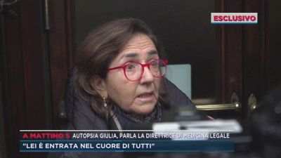 Autopsia Giulia, parla la direttrice di medicina legale