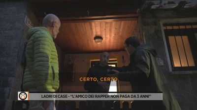 Ladri di case: "L'amico dei rapper non paga da 3 anni"