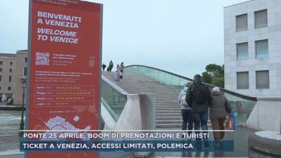 Ponte 25 aprile, boom di prenotazioni e turisti